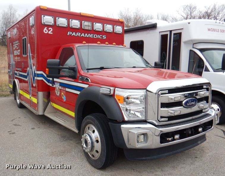 image for item DM6059 2015 Ford F450 Super Duty  ambulance