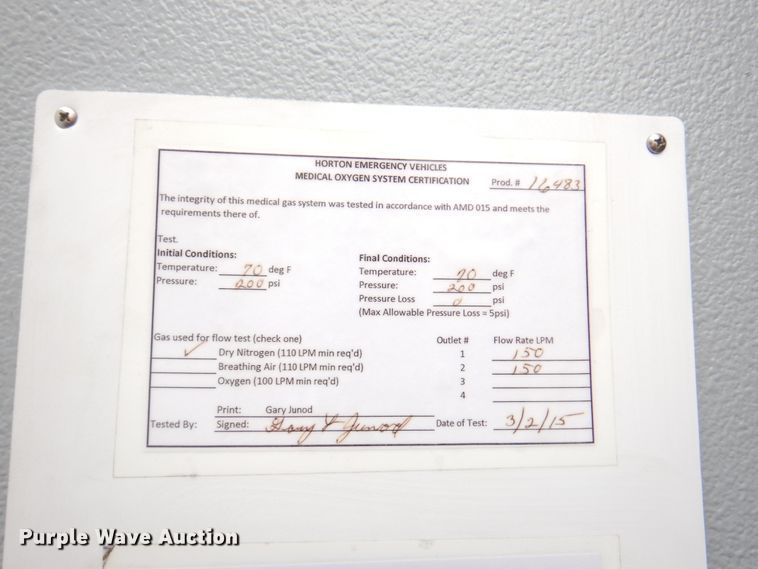 image for item DM6059 2015 Ford F450 Super Duty  ambulance