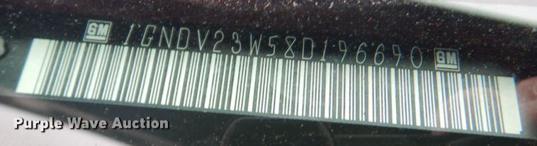 image for item DM6060 2008 Chevrolet Uplander LS  van