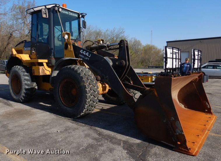 image for item DM7309 2006 John Deere 444J  high lift wheel loader