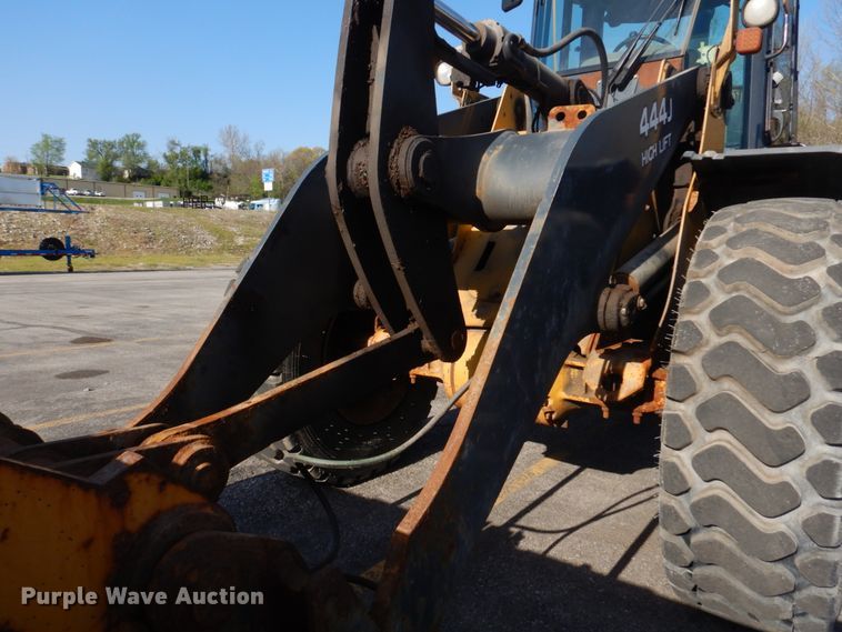 image for item DM7309 2006 John Deere 444J  high lift wheel loader