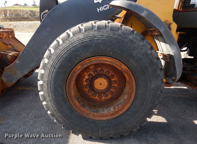 image for item DM7309 2006 John Deere 444J  high lift wheel loader