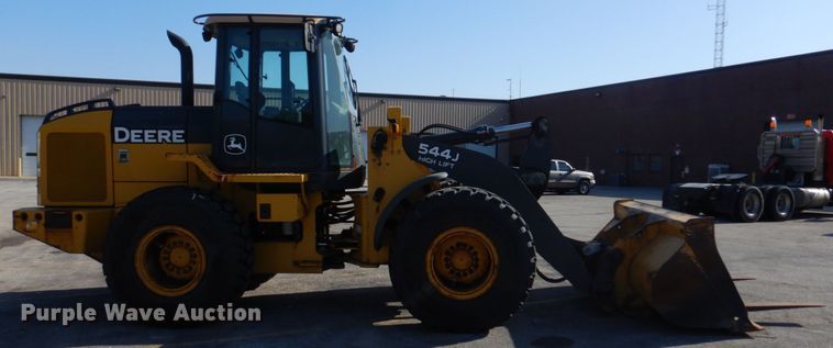 image for item DM7310 2007 John Deere 544J  wheel loader