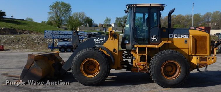 image for item DM7310 2007 John Deere 544J  wheel loader