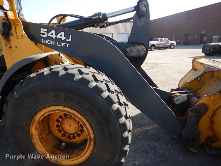 image for item DM7310 2007 John Deere 544J  wheel loader