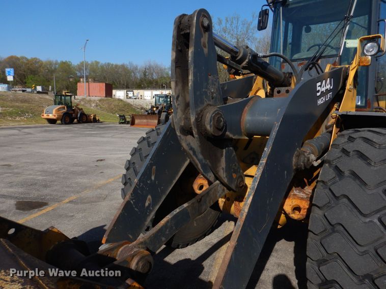 image for item DM7310 2007 John Deere 544J  wheel loader