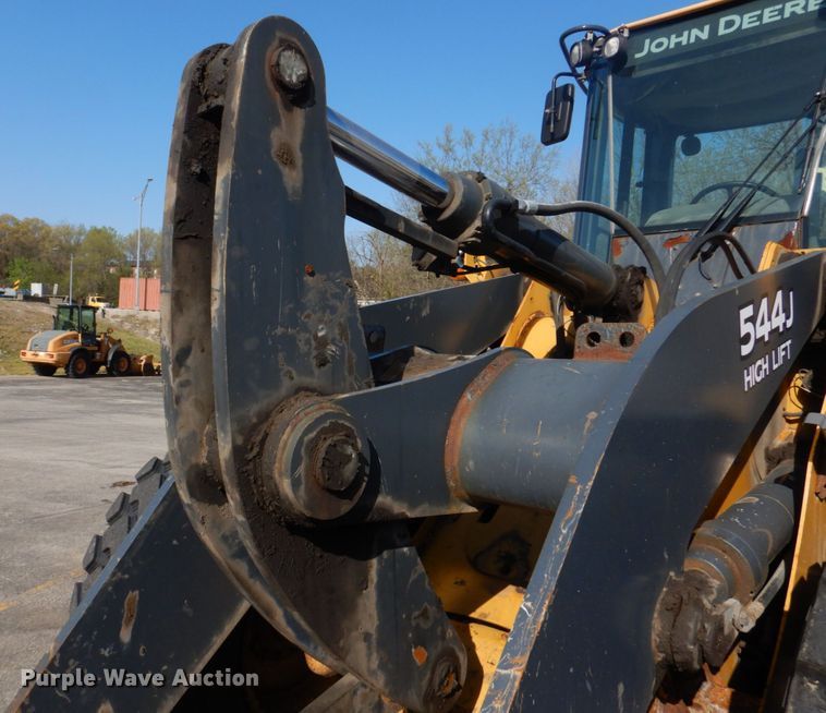 image for item DM7310 2007 John Deere 544J  wheel loader