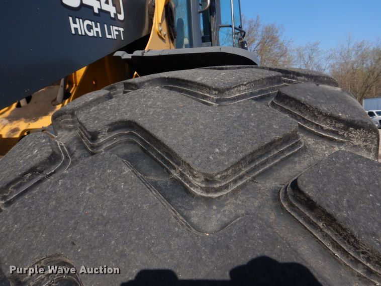 image for item DM7310 2007 John Deere 544J  wheel loader