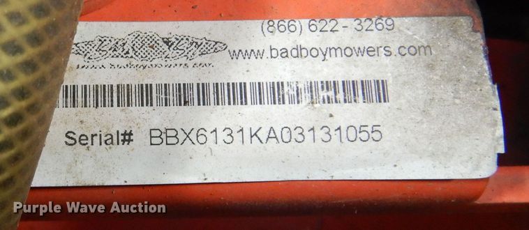 image for item DN0284 Bad Boy Pro Series  ZTR lawn mower