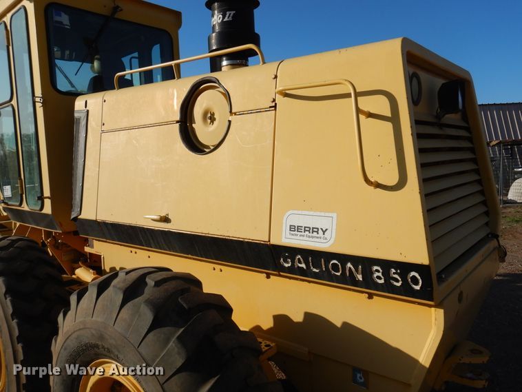 image for item DN0285 Galion 850C  motor grader