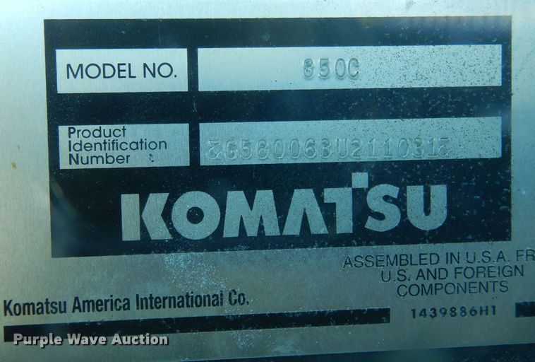 image for item DN0285 Galion 850C  motor grader