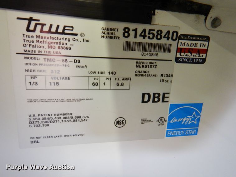 image for item DN1474 (2) True milk coolers