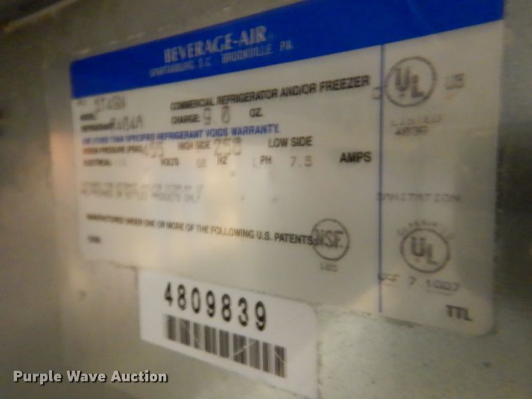 image for item DN1474 (2) True milk coolers