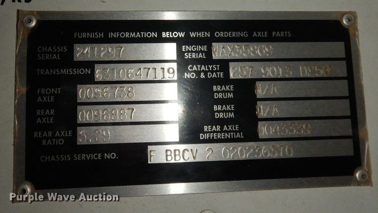 image for item DN1511 2007 Blue Bird Vision  bus