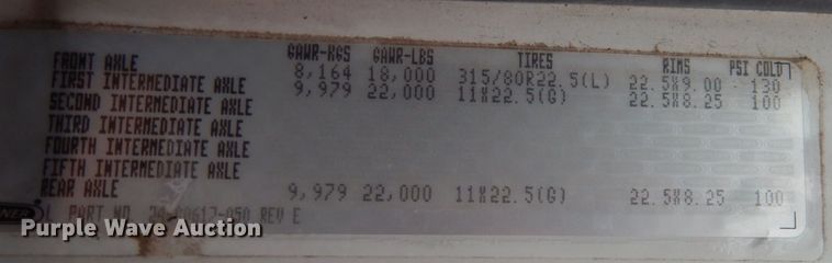 image for item DN1536 2000 Freightliner FL80  vacuum truck