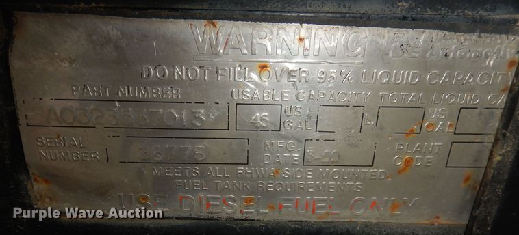 image for item DN1536 2000 Freightliner FL80  vacuum truck