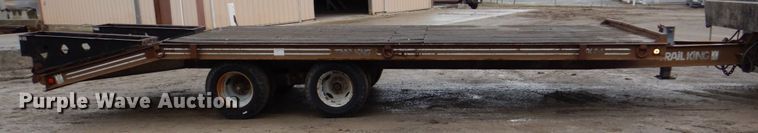 image for item DN7278 1992 Trail King TK24  equipment trailer