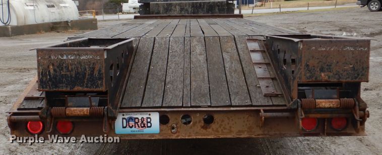 image for item DN7278 1992 Trail King TK24  equipment trailer