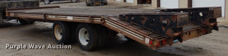 image for item DN7278 1992 Trail King TK24  equipment trailer