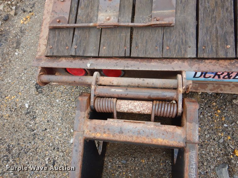 image for item DN7278 1992 Trail King TK24  equipment trailer