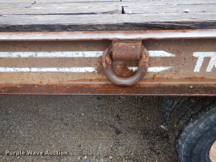 image for item DN7278 1992 Trail King TK24  equipment trailer