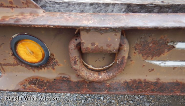 image for item DN7278 1992 Trail King TK24  equipment trailer