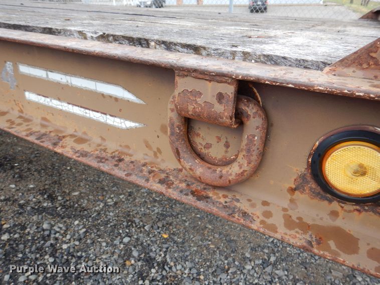 image for item DN7278 1992 Trail King TK24  equipment trailer