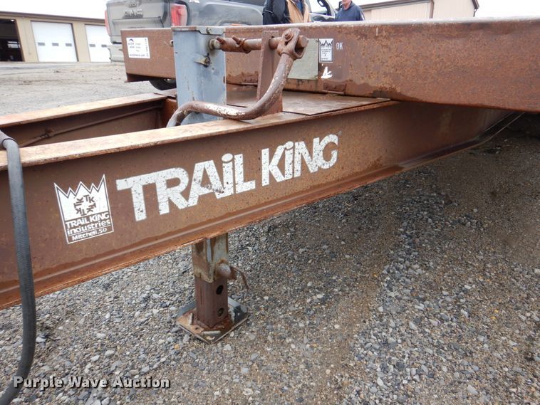 image for item DN7278 1992 Trail King TK24  equipment trailer