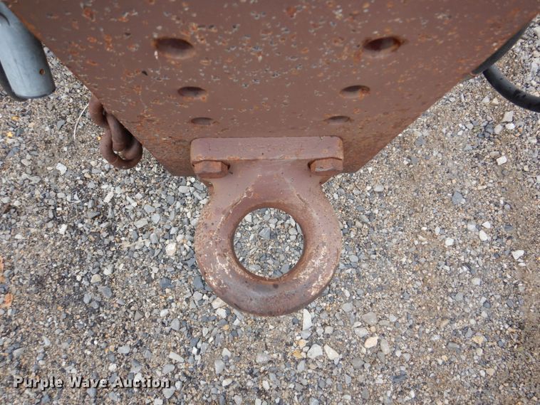 image for item DN7278 1992 Trail King TK24  equipment trailer