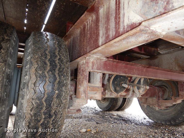 image for item DN7278 1992 Trail King TK24  equipment trailer