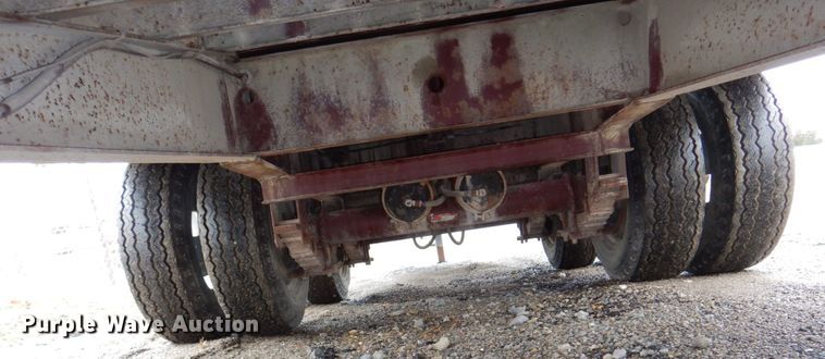 image for item DN7278 1992 Trail King TK24  equipment trailer