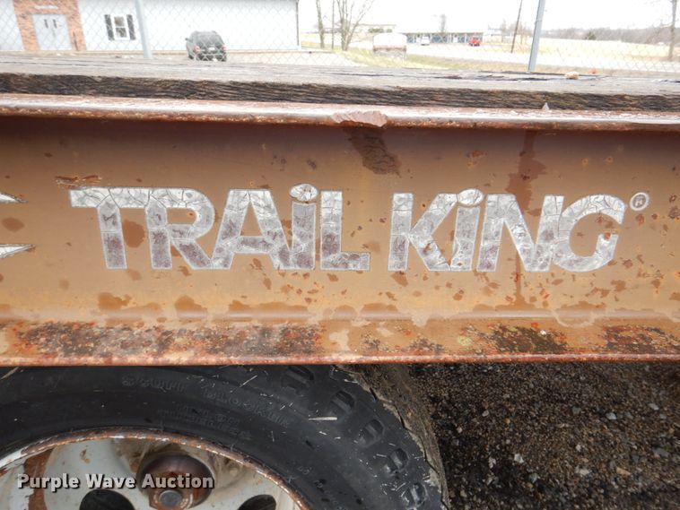 image for item DN7278 1992 Trail King TK24  equipment trailer