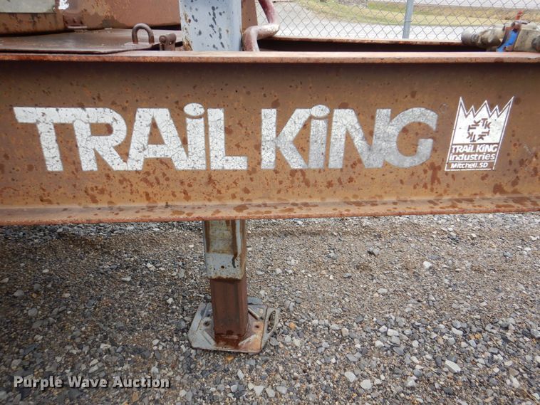 image for item DN7278 1992 Trail King TK24  equipment trailer