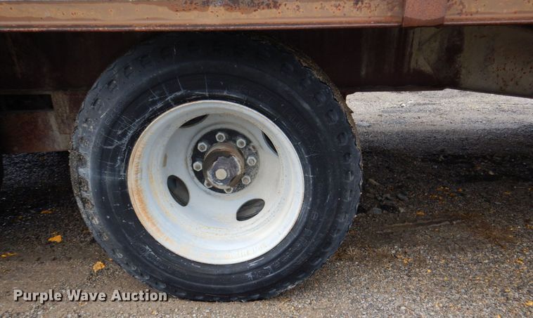 image for item DN7278 1992 Trail King TK24  equipment trailer