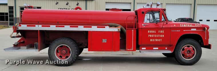 image for item DN7306 1963 Dodge D500  pumper fire truck