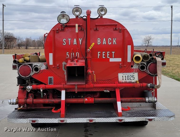 image for item DN7306 1963 Dodge D500  pumper fire truck