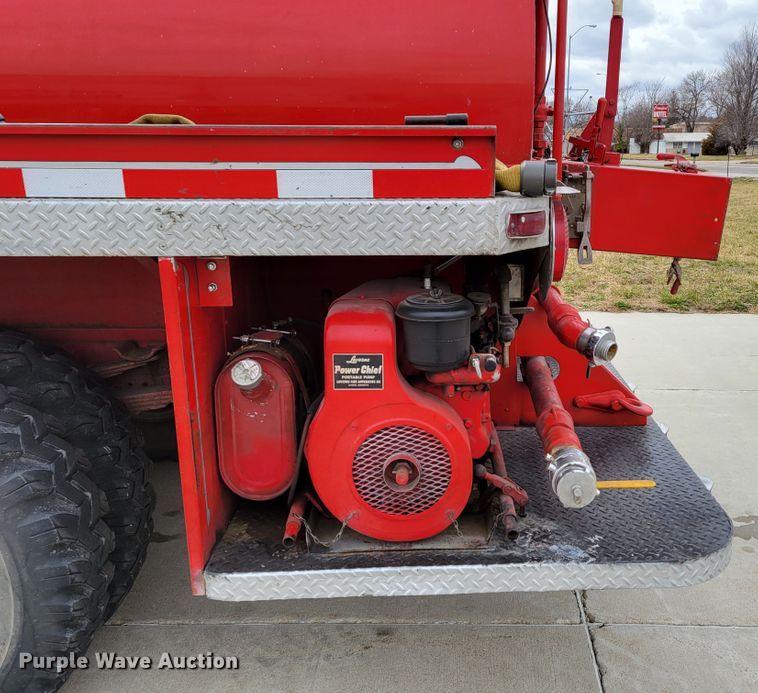 image for item DN7306 1963 Dodge D500  pumper fire truck