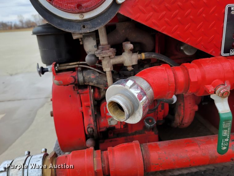 image for item DN7306 1963 Dodge D500  pumper fire truck