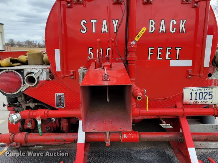 image for item DN7306 1963 Dodge D500  pumper fire truck