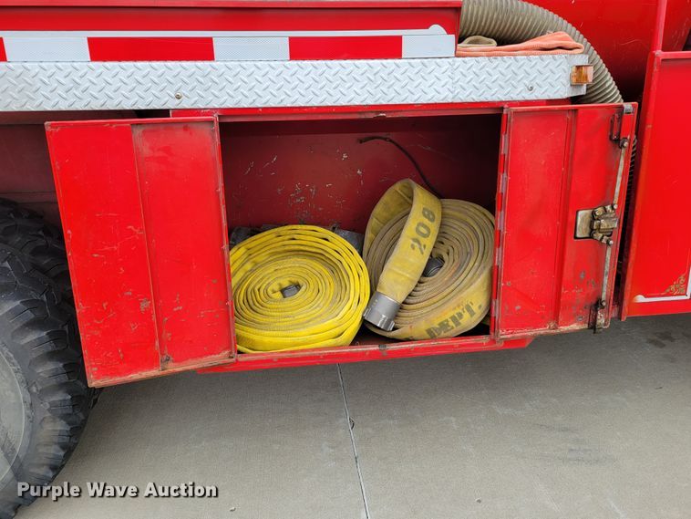 image for item DN7306 1963 Dodge D500  pumper fire truck