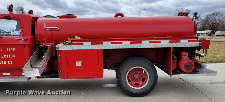 image for item DN7306 1963 Dodge D500  pumper fire truck