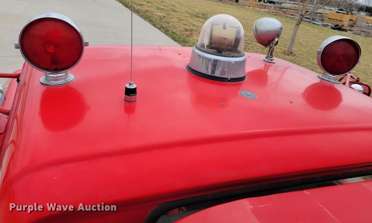 image for item DN7306 1963 Dodge D500  pumper fire truck