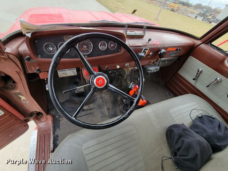 image for item DN7306 1963 Dodge D500  pumper fire truck