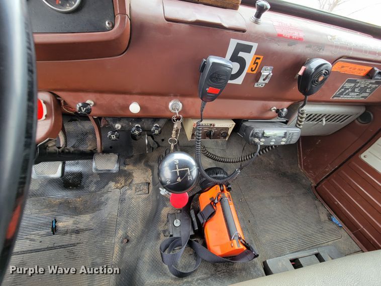 image for item DN7306 1963 Dodge D500  pumper fire truck