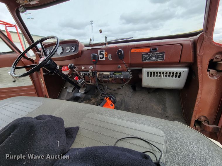 image for item DN7306 1963 Dodge D500  pumper fire truck