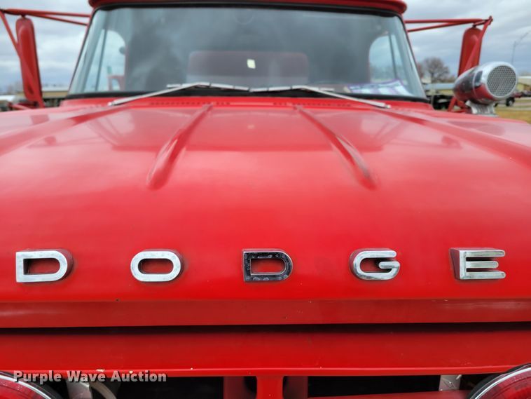 image for item DN7306 1963 Dodge D500  pumper fire truck