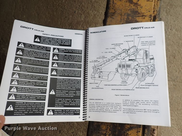 image for item DP4623 Drott 40  wheeled excavator