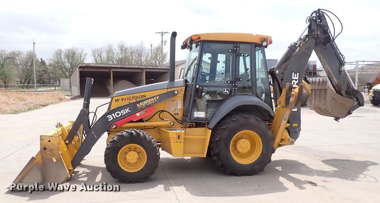 image for item DP4637 2014 John Deere 310SK  backhoe