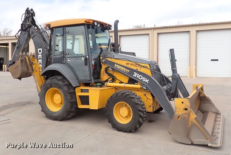image for item DP4637 2014 John Deere 310SK  backhoe