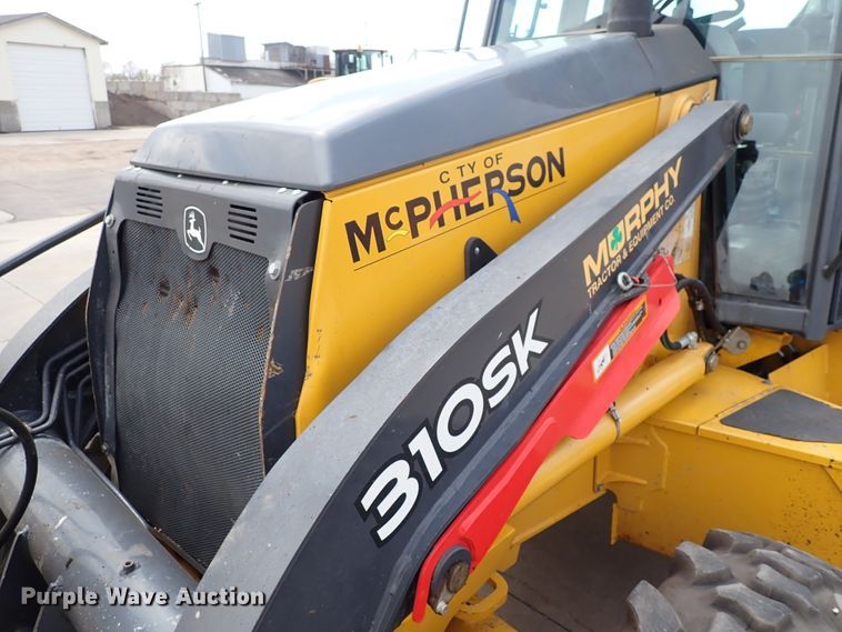 image for item DP4637 2014 John Deere 310SK  backhoe